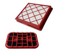 PakTrade Juego De Filtros Filtro HEPA + Filtro De Carbón para Aspiradora Lux 1, Lux1, Classic, Royal, D 820, D820, Staubcontainer