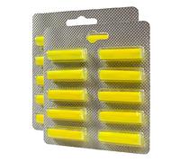 PakTrade Limon - 20 Ambientadores para Aspiradora Compatible con Laser, Linea PIU, Lervia, Lordson, Lavorwash, Liventa, LG, Lux, Luxor, Light and Easy, Luxus