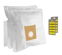 Set 10 Ambientadores + Filtro + 10 Bolsas de aspiradora para Siemens VZ41AFG, MegaFilt SuperTEX, Typ G, Siemens, Bosch: BBZ41GPLUS, VZ41GPLUS, 469873, BBZ51AFG