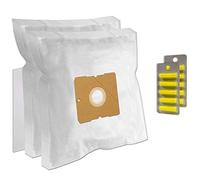 PakTrade Set 10 Bolsas de aspiradora + 10 Ambientadores + Filtro para Ufesa AC 4516, JC802, AT 7310-7313, Power Plus 9049, Super Vac 9082 - Waves VC-100689, VC-15001, 1500W