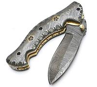 PAL 2000 KNIVES SATG-9023 Cuchillo de Acero para Damas Hecho a Mano con Funda | Cocinero | Cocina | Camping | Tenemos Todo Tipo de Cuchillos