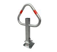 PAL - Barrera para aparcamiento abatible manual con cerradura kali, barreras para parking para reservar su plaza de aparcamiento (2)