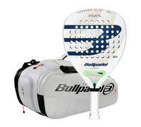 Pala BULLPADEL PEARL BEA GONZALEZ 2025 + Paletero BULLPADEL BPP-24019 ELITE Hielo