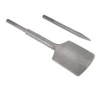 Pala de arcilla Pala de arcilla, broca for martillo neumático acero 40Cr 19,6 x 4,3 pulgadas, for zanjas y excavaciones, for grava suelo congelado