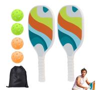 Pala de bola de púa, raquetas ligeras con pelota y bolsa, raquetas ligeras para púas, remo de pelota deportiva, accesorios deportivos para mujer