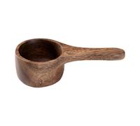 Pala de café - Cuchara dosificadora de madera de 11x5cm, pala multiusos de 42 ml, utensilios de cocina naturales | Herramienta de porción de precisión con horneado, proteína en polvo, medición de té