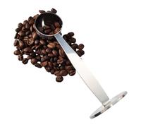 Pala de café de doble propósito, 2 en 1 multiusos con cuchara dosificadora - Cuchara de café molido de acero inoxidable para tazas K cucharadita