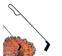 Pala De Carbón - Herramientas De Limpieza De Alta Resistencia Póker - Raspador De Pala De Cenizas Para Chimenea, Para Barbacoa Diseñado Como Ahorro De Espacio Para Fogatas Hervidor De Pizza Horno Estu