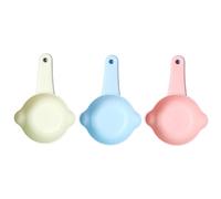 Pala de comida para perros y gatos, taza colorida, pala de grano de hielo, granos de café, cuchara, material PP seguro, fácil de almacenar, comida para mascotas, pala, comida para gatos, cuchara para