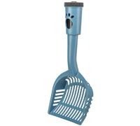 Pala de esparcimiento con bolsas de basura variadas