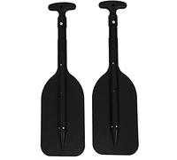 Pala de kayak, Pala telescópica, Remo plegable, Pala de barco de rafting portátil retráctil, Pala de barco de plástico telescópica, Zapatillas de agua de kayak al aire libre, Accesorios de barco de