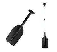 Pala de kayak, Pala telescópica, Remo plegable, Pala de barco de rafting portátil retráctil, Pala de barco de plástico telescópica, Zapatillas de agua de kayak al aire libre, Accesorios de barco de