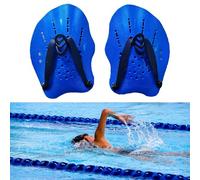 Pala de Mano para Natación con Correas Ajustables, Ayuda al Entrenamiento de Fuerza, Equipo de Ejercicios para Piscina, Accesorio de Entrenamiento de Brazo