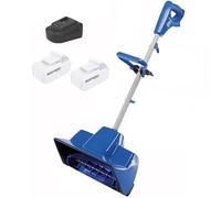 Pala de nieve eléctrica de mano, soplador de nieve alimentado por batería de alta potencia, lanzador de nieve recargable para patio y parque infantil