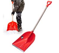 Pala de nieve KADAX, pala con mango de madera, pala de nieve