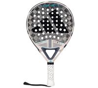 Pala de Padel adidas Cross It Light 3.4 Marta Ortega Blanca Azul Gris, Forma Redonda, Goma eva Soft Energy, Carbono aluminizado 24k