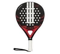 Pala de pádel adidas Drive Black 2026, Negra, Forma Redonda, Fibra de Vidrio, Goma eva Soft Performance