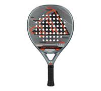 Pala de Pádel adidas Neuvortx Negra y Naranja, con Goma Density Soft, Pala Pádel Redonda de Balance Medio-Bajo, para Control y Salida de Bola, Tecnología Spin Blade, Punto Dulce en Zona Central