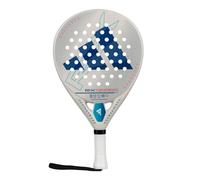 Pala de Padel adidas RX Series Light 3.4 Blanca Azul, Forma Redonda, Goma eva Soft Performance, Fibra de Vidrio