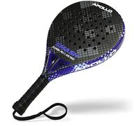 Pala de pádel Apollo 3K Smash: Pala de pádel para Jugadores Principiantes y avanzados, Pala de Carbono para Hombre y Mujer.