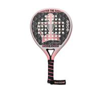 Black Crown - Pala de Padel Hurricane 2.0 - Forma Redonda - Control - Peso 355 gr - Marco 38 mm 80% Fibra de Carbono - Pala Blanda - Nivel Avanzado - Marta Marrero