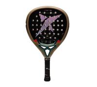 Pala de pádel drop shot axion attack junior (jon sanz)/ marrón y negra (DP344001)