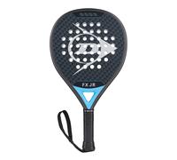 Pala de Pádel Dunlop Fx Junior Gun Metal/cyan/metallic Silver
