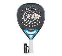 Pala de Pádel Dunlop Fx Lite Gun Metal/cyan/metallic Silver