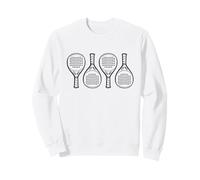 Pala de pádel Equipamiento Deportivo Jugador de Padel Hombre Mujer Sudadera