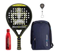 Pala de Pádel Pack Black Crown Piton 7.0 Soft