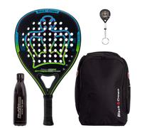 Pala de Pádel Pack Black Crown Piton Attack 15k Power