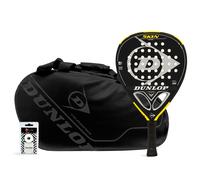 Pala de Pádel Pack Dunlop Skin Attack Intro Carbon Black
