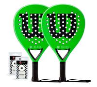 Pala de Pádel Pack Duo Wilson Blade Team V2 Green