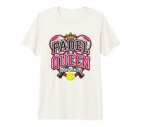 Pala de Padel Queen Court Royalty Crown Camiseta Premium