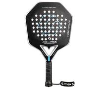 Pala de pádel STIGA AXE 4 Cybershape: Pala rígida y rápida con la Exclusiva Forma Cybershape. Fibra de Carbono 15K Exclusiva, única y TeXtreme®, optimizada para Jugadores de Nivel avanzado