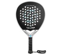 Pala de pádel STIGA AXE 4 Hybrid: Pala rígida y rápida con Forma híbrida. Fibra de Carbono 15K Exclusiva y TeXtreme®, optimizada para Jugadores de Nivel avanzado