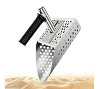 Pala De para Detección De Metales - Pala Manual de Excavación Resistente | de Playa para Detector de Metales | para Búsqueda de Oro en Playas, Ríos, Parques y Jardines para Adultos, Aficionados y