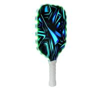 Pala de Pickleball de Fibra de Vidrio, Raqueta de Pickle Ball - Raqueta de Pickleball Ligera de Fibra de Vidrio - Núcleo de de Abeja Agarre cómodo Suministros Antideslizantes para Exteriores
