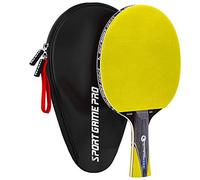 Pala de ping pong con Killer Spin + funda gratis, raqueta de tenis de mesa profesional para jugadores principiantes y avanzados, mejora tus habilidades de ping pong con el juego de paletas de ping