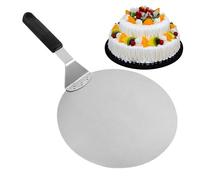 Pala de pizza de aluminio para pizza, raspador para hornear, herramienta de raspador de, bandeja de metal para pizzas caseras, servidor de pastel para cocina, restaurante, cocina