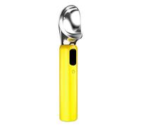 Pala de recargable de 3 velocidades - Ice Cream Scoop Heated | 1 Piece Rechargeable Ergonomic LED Display, Hard Íce Çream Scooper For Cheese Watermelon Fruit Balls Jelly Mousse