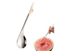 Pala de sandía - Cuchara de sopa ergonómica portátil | Herramienta segura para tallar frutas - para mantequilla vegetariana de Cantaloupe Hamimelon Postre Veggie Utensilio de cocina para el hogar
