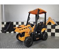 Pala Excavadora con Techo, JCB 12V, RC NIÑOS + 2 AÑOS