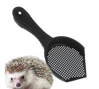 Pala genérica - Rampa de bandeja para gatos | Limpiador multifuncional fácil, pala de esquina para sustrato de cama de Ter para gato colgante con mango ergonómico