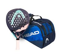 Pala HEAD GRAVITY Motion 2022 + Paletero HEAD TEAM Padel Bag L Navy