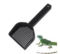 Pala hiedetinero de gato - Mango ergonómico, cojín de cuerda reparado - Limpieza eficiente de reptiles - Terrarium - Terpretar sustrato para tortugas, ranas,