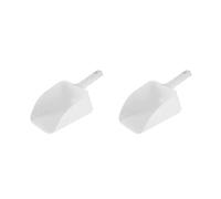 Pala Hielo 1/5 piezas de máquina hielo plástico espesada for té con leche, pala especial for, for alimentos y arroz(Large 2pcs)