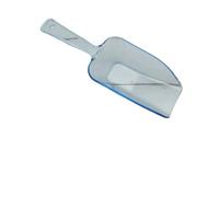 Pala Hielo 6 minicucharas de plástico for hielo, for postres y bodas(Small blue)