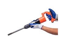 Pala neumática multifuncional C4 Pala neumática C6 Cabezal de pala de martillo neumático Extracción de arena de fundición de hormigón Pico neumático(C6 Orange)