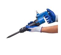 Pala neumática multifuncional C4 Pala neumática C6 Cabezal de pala de martillo neumático Extracción de arena de fundición de hormigón Pico neumático(C4 Blue)